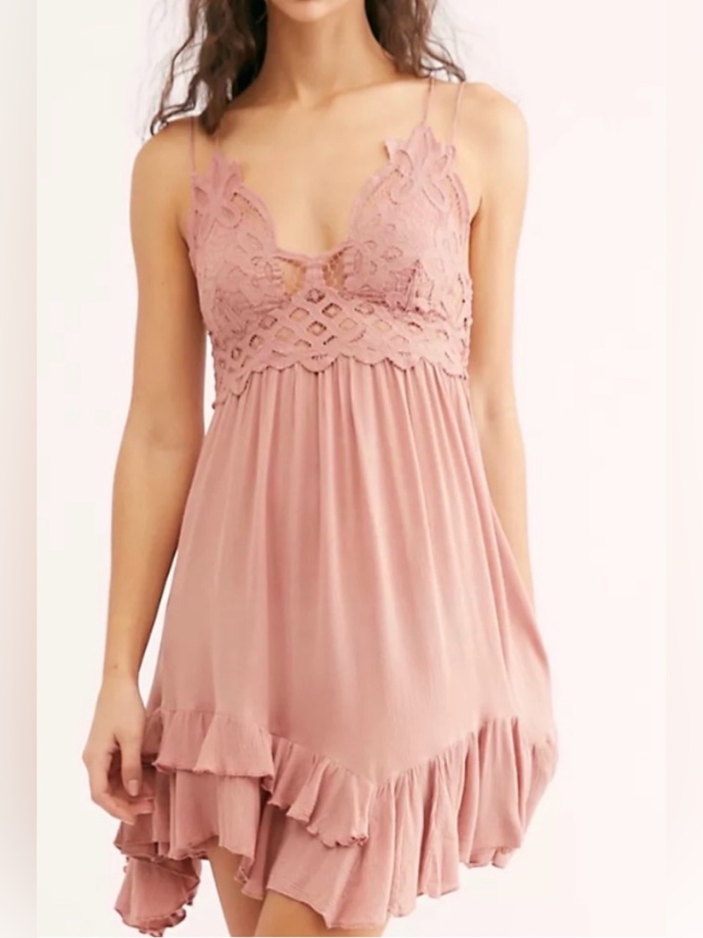 Free People Adella Slip Dress. NWT - Picture 1 of 4